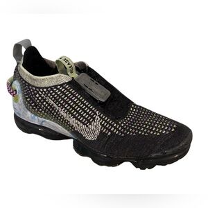 Nike Air Vapormax 2020 FK Gray Multicolored Women’s Size 7.5 Shoes Slip On